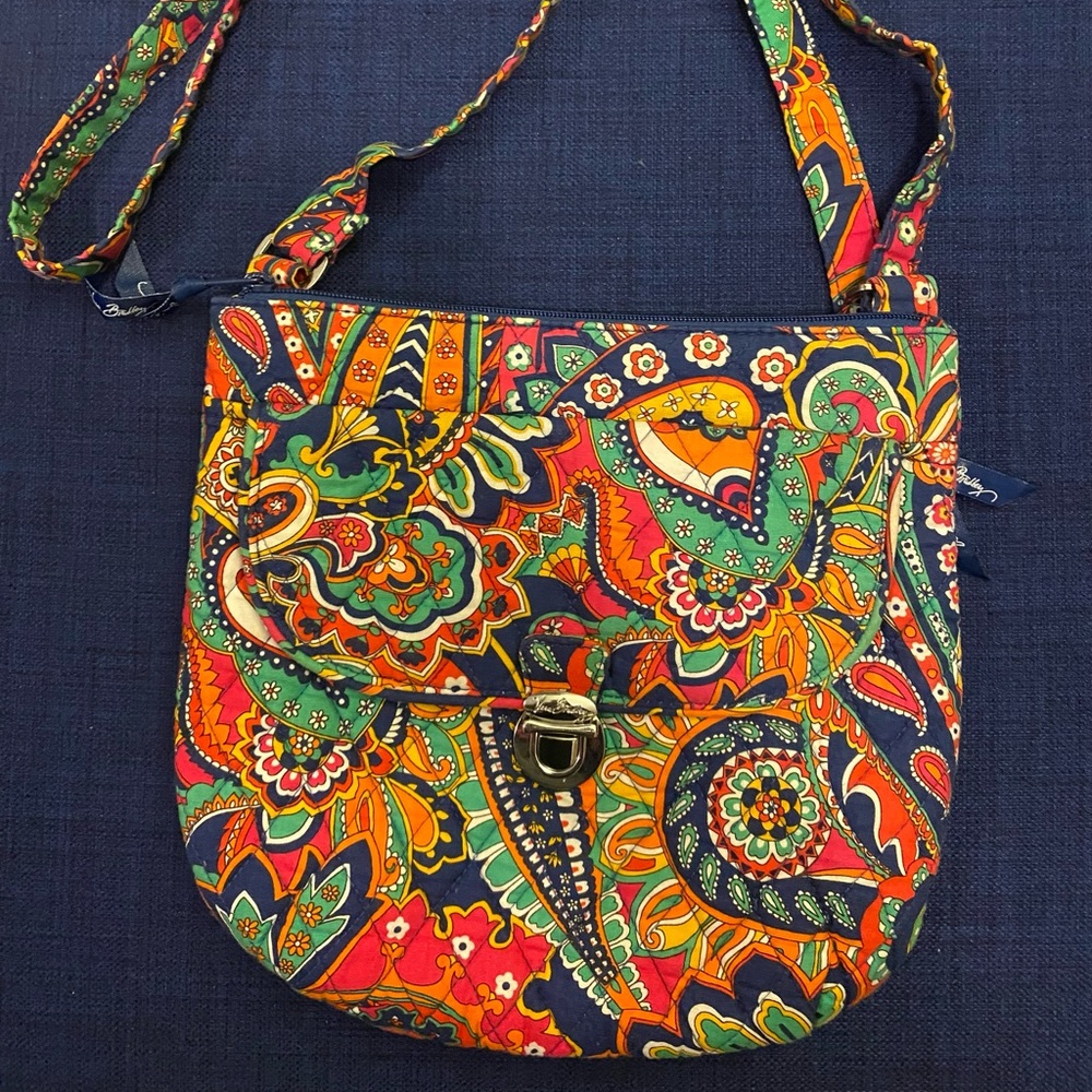 Vera Bradley Saddle Hipster in Venetian Paisley